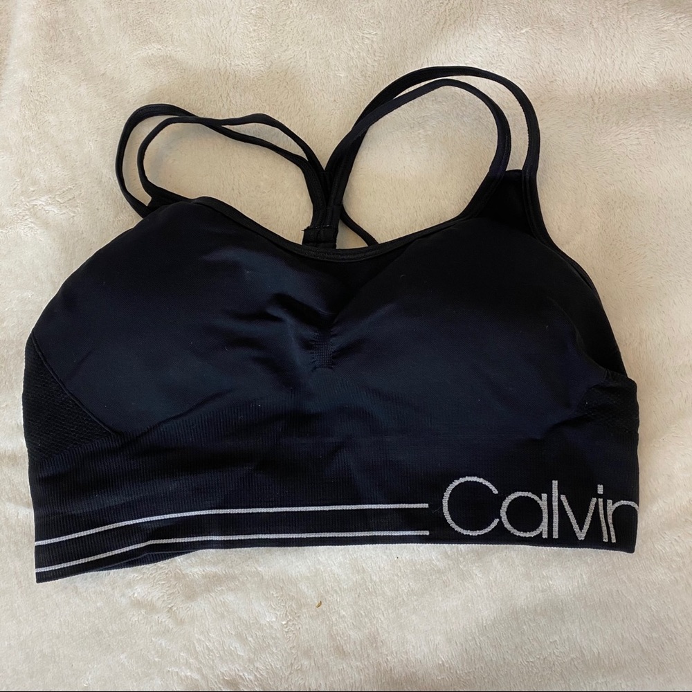calvin klein performance sports bra